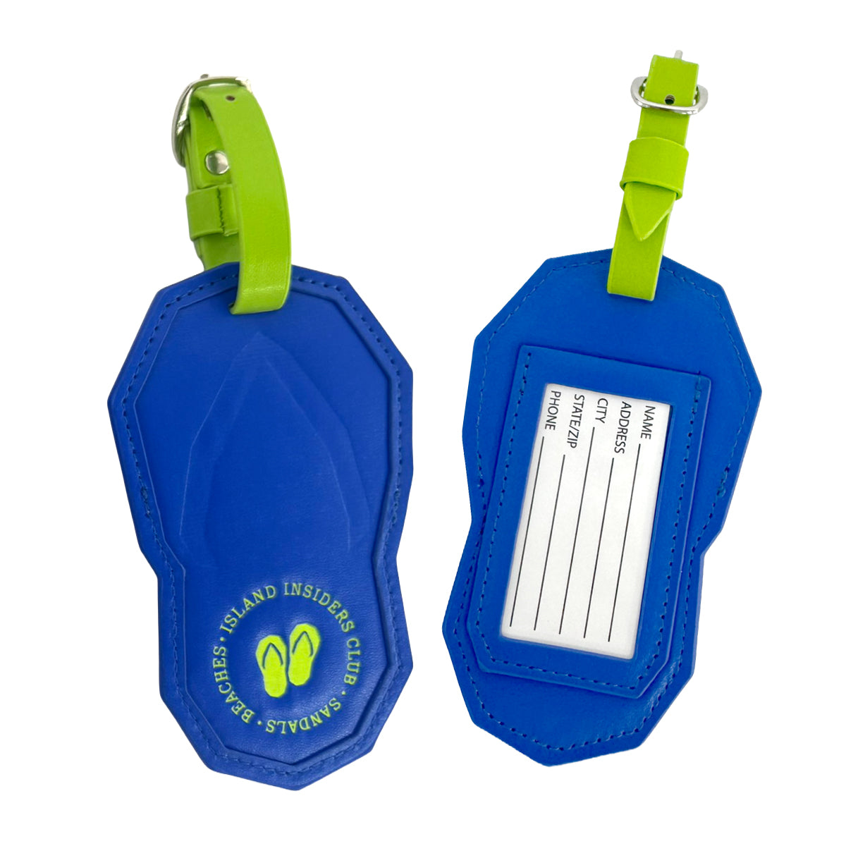 Passport Holder and Luggage Tag Set for Two