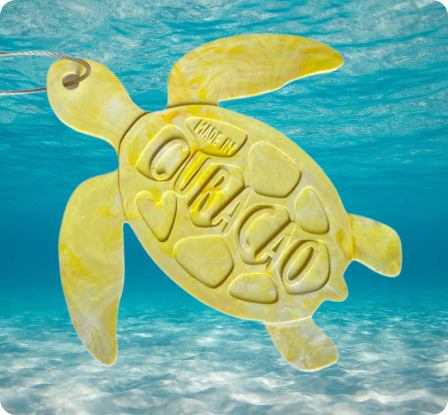 The Curaçao "Honu" Upcycled Identifier